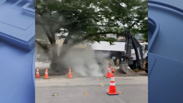 Gas leak in downtown Bellevue now secured; streets reopen