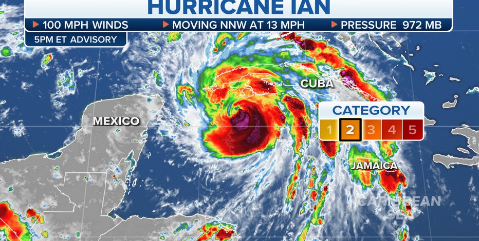 Tropical Storm Ian threatens the Caribbean and Florida with hurricane  conditions