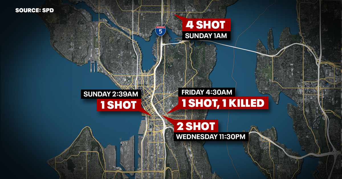 First week of October in Seattle leaves 8 injured by gunfire, 1 killed ...