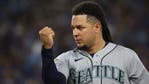 Luis Castillo, Cal Raleigh carry Mariners to 4-0 victory in Game 1