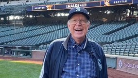 Air Force Veteran honored to carry 'big flag' at Mariners game Saturday