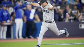 Mariners rally from seven-run deficit, Adam Frazier RBI double lifts M's to 10-9 win, ALDS berth