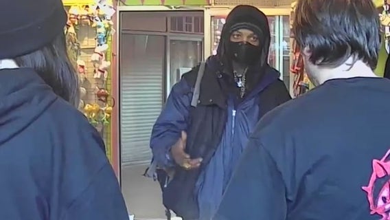 Man robbing iconic game store at gunpoint tells employee he has a reason for alleged crime