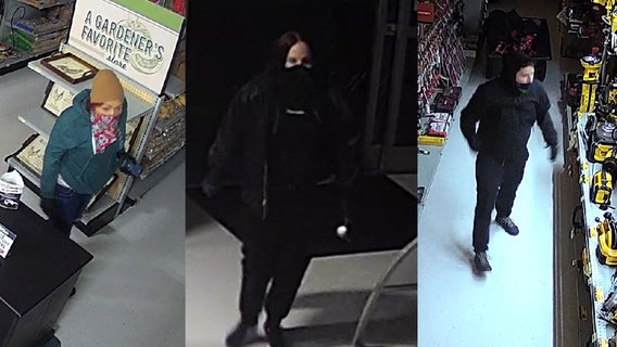 Gig Harbor Police seek help identifying 3 burglary suspects