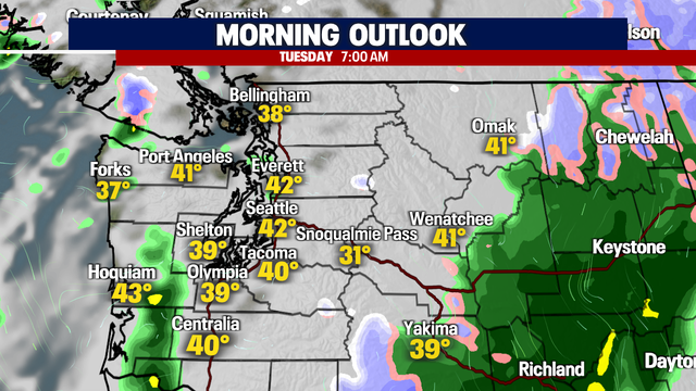 A cold start to the day!