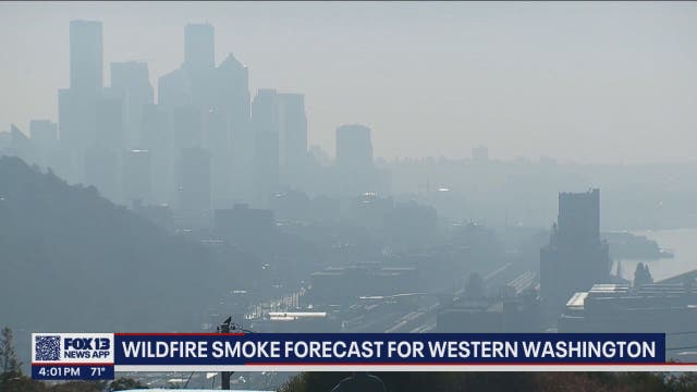 Officials recommend limiting time outdoors due to wildfire smoke lingering
