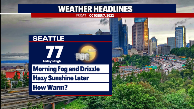 Summer weather on repeat in Seattle