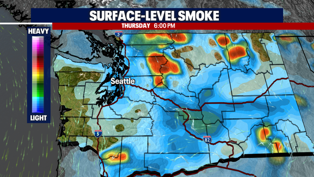 Smoke and warm sunshine to end the week