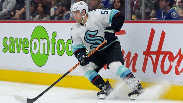 Shane Wright makes Kraken roster for Wednesday's opener at Anaheim