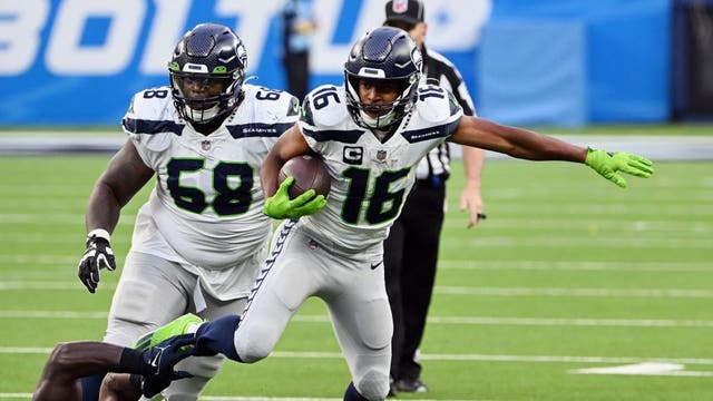 DK Metcalf, Tyler Lockett active for game against Giants