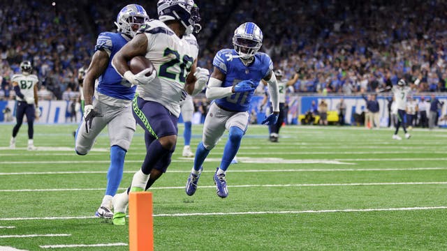 Geno Smith, Rashaad Penny star as Seahawks beat Lions 48-45