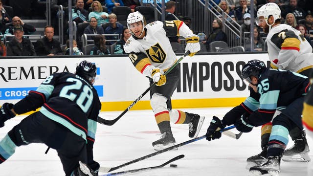 Jonathan Marchessault scores 2, Golden Knights beat Kraken 5-2