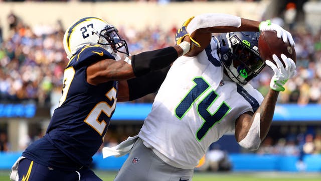 Pete Carroll: "Really good" report on DK Metcalf's patella tendon injury