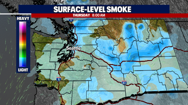 Seattle weather: Temps staying warm, smoke returns Thursday
