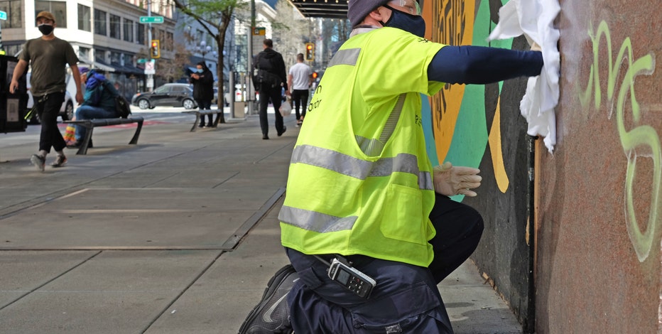 Seattle Mayor Bruce Harrell unveils plan to 'beautify' city, address graffiti