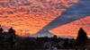 PHOTOS: Skies erupt in color during dramatic sunrise featuring Mt. Rainier