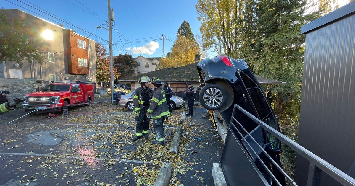 Seattle firefighters rescue 13-year-old trapped inside of a crashed car ...