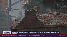 Docs: Fire that destroyed 8 Sumner businesses was arson; suspect wanted police to 'do their jobs'