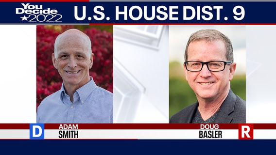 WATCH: 9th Congressional District debate with Adam Smith and Doug Basler in Seattle