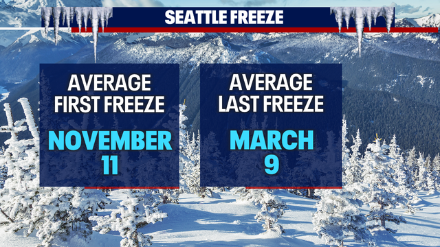 Seattle weather: Cool and dry the rest of this week