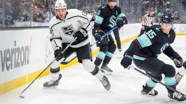 Burakovsky's OT goal gives Kraken wild 9-8 win over Kings