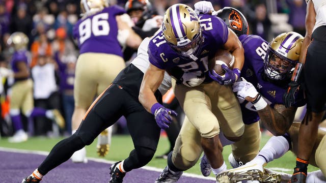 Washington knocks off No. 24 Oregon State 24-21 on late FG