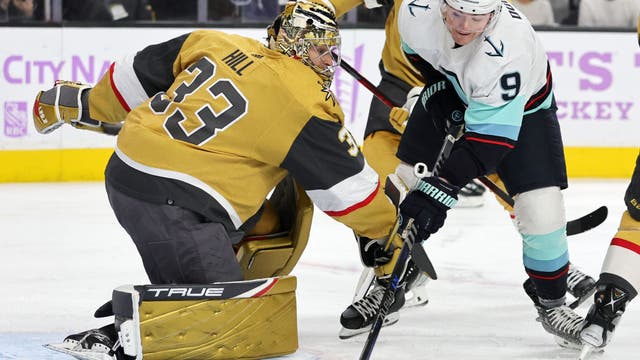 André Burakovsky scores two goals as Kraken keep rolling with 4-2 win over Golden Knights