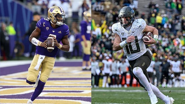 No. 7 Washington hosts No. 8 Oregon; first top-10 matchup