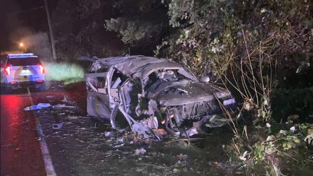 1 dead, 1 charged for vehicular homicide after single-car crash in Roy