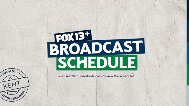 9 Seattle Thunderbirds games to be broadcast on FOX 13+
