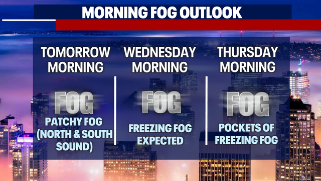Forecast: Patchy fog and cold temperatures