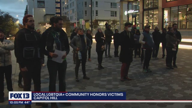 Community gathers to remember Club Q victims with candlelight vigil