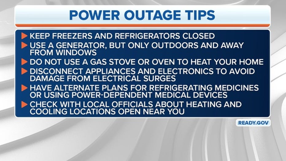 Tip for Staying Safe in a Power Outage