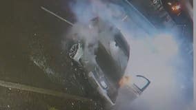 VIDEO: Stolen car crashes into Auburn donut shop