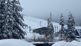 'I love it. It's a lot'; Snoqualmie Pass sees more than a foot of snow over the weekend