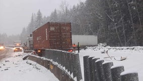 WSDOT: I-90 reopens over Snoqualmie Pass after being closed for spinouts, collisions