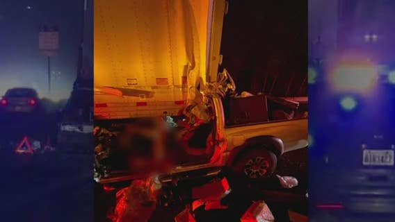 Crash on I-405 causes 6-mile backup in Newcastle, 2 people seriously injured