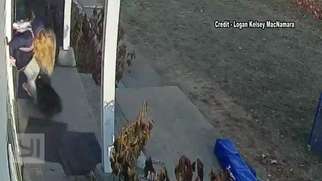 Watch: Heroic mom saves young daughter from rabid raccoon attack