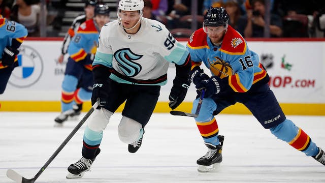 Kraken snap three-game skid with 5-2 win over Florida