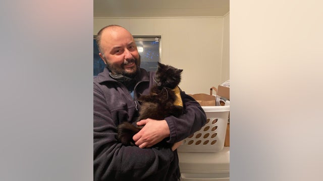 Olympia man reunited with cat 'Precious' after van stolen in October