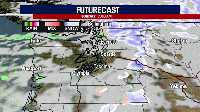 Seattle weather: Frigid temps and lowland snow on the horizon