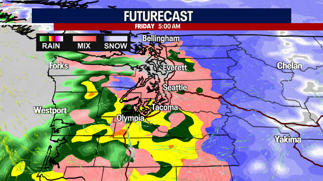 Seattle weather: Icy into Thursday, freezing rain by Friday