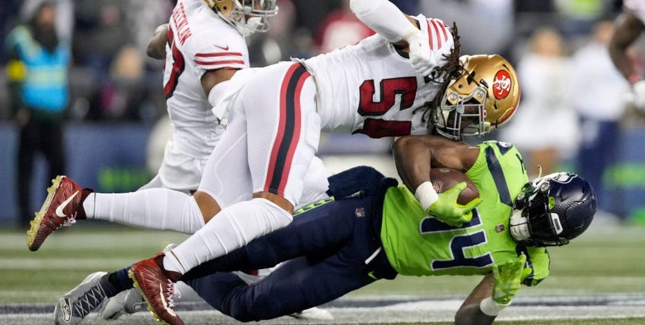 San Francisco 49ers 21-13 Seattle Seahawks: Brock Purdy leads Niners to the  NFC West division title