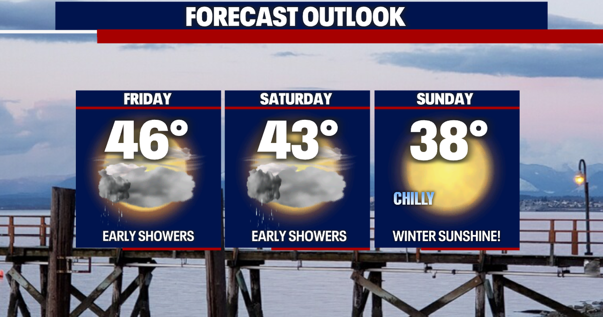 Seattle weather: Lowland rain, gusty winds at times into Saturday | FOX ...