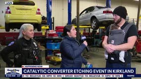Kirkland Police hold catalytic converter etching event to prevent expensive replacement bills