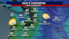 Seattle weather: Sunny Tuesday ahead with temps in the low 50s