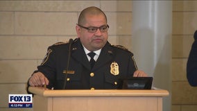 Seattle Police Chief officially sworn in, committed to reduce violent crime and hire officers