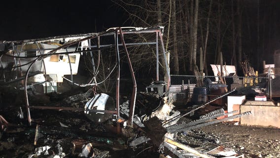 Woman found dead after RV fire in Marysville