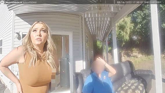 VIDEO: Slain Idaho student Kaylee Goncalves seen talking to cops 3 months before murders