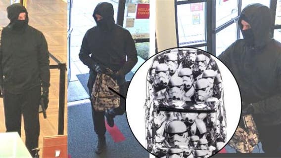 Wells Fargo in Redmond offers $20k reward for arrest of suspect who robbed them at gunpoint